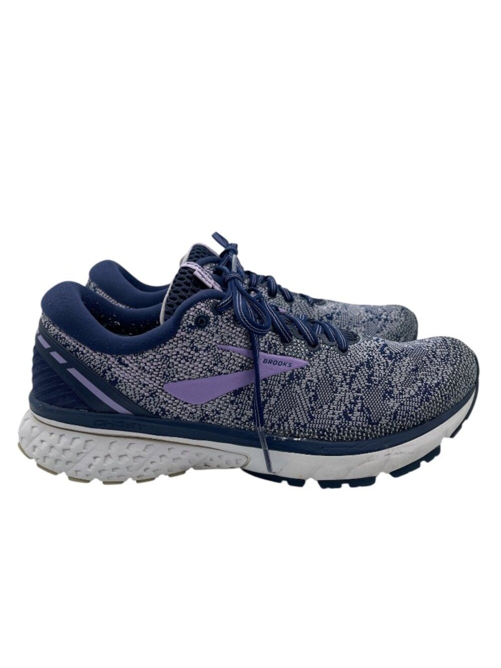 Brooks Ghost 11 Women's Size 9.5 (B) Medium Running Shoes Navy Lavender